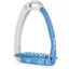 Tech Stirrups Venice Sloped Evo - Silver/Blue