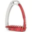 Tech Stirrups Venice Sloped Evo - Silver/Red