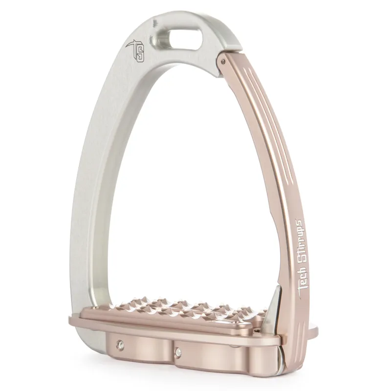 Tech Stirrups Venice Sloped Evo - Silver/Rose Gold