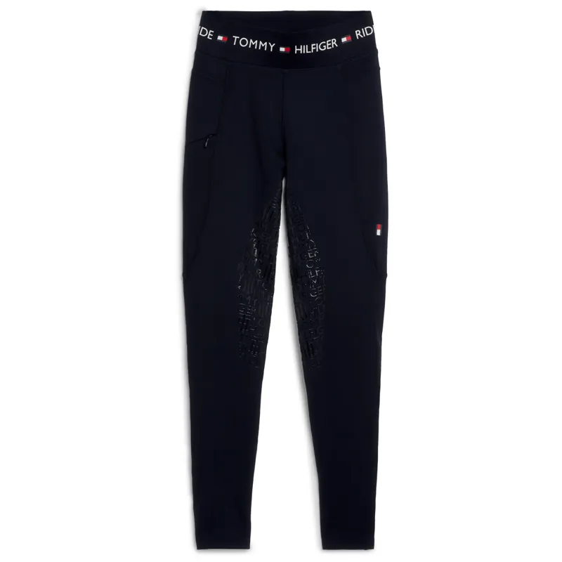Tommy Hilfiger Women's Full Seat Smart Riding Leggings - Desert Sky