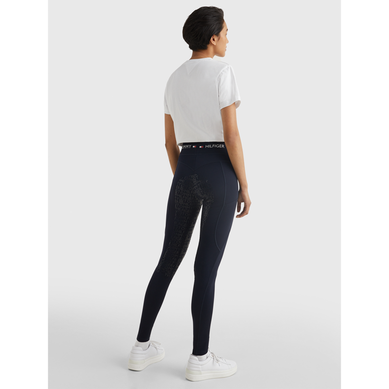 Tommy Hilfiger Women's Full Seat Smart Riding Leggings - Desert Sky-4