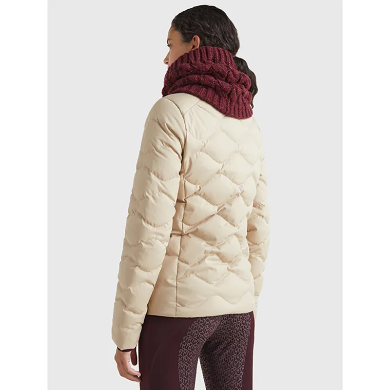 Tommy Hilfiger Cable Snood - Deep Burgundy-2