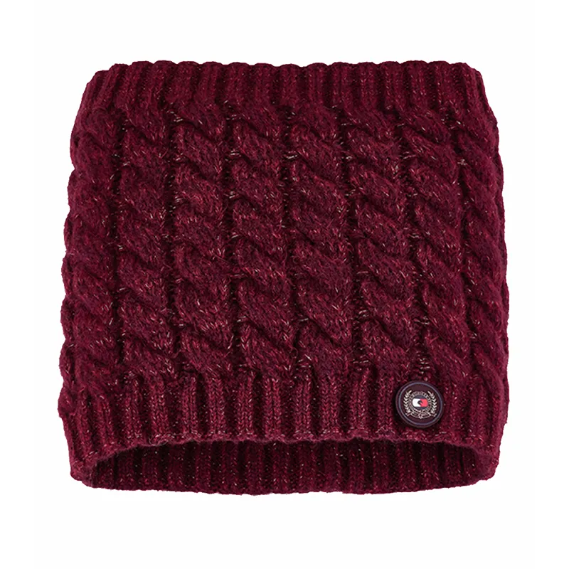 Tommy Hilfiger Cable Snood - Deep Burgundy