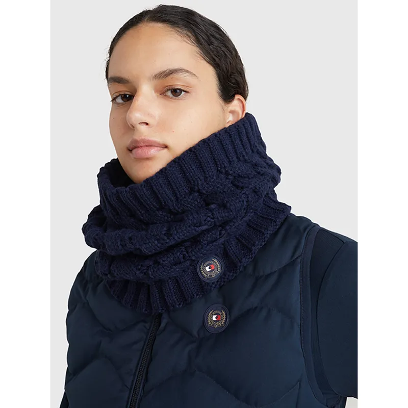 Tommy Hilfiger Cable Snood - Desert Sky-2