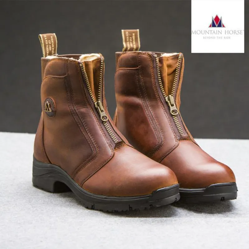 Mountain Horse Snowy River Paddock Boots - Brown-2