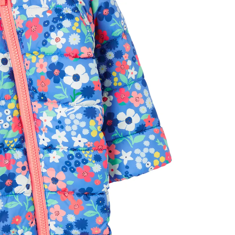 Joules Snuggle Printed All In One Pramsuit - Bunblue-2