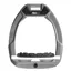 Flex-On Safe-On Inclined Ultra-Grip Stirrups - Grey/White/Dark Grey