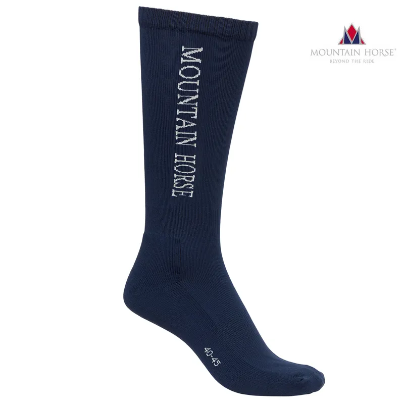 Mountain Horse Team Tech Sock - Navy