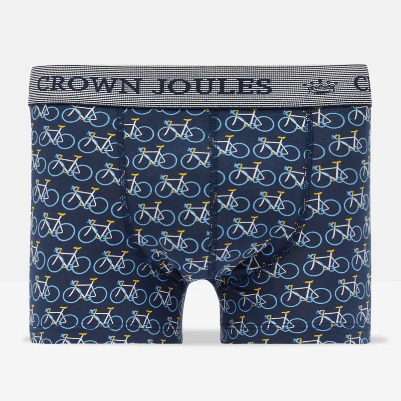 Joules Put A Sock In It Sock and Boxer Gift Set - Navy Bikes-1