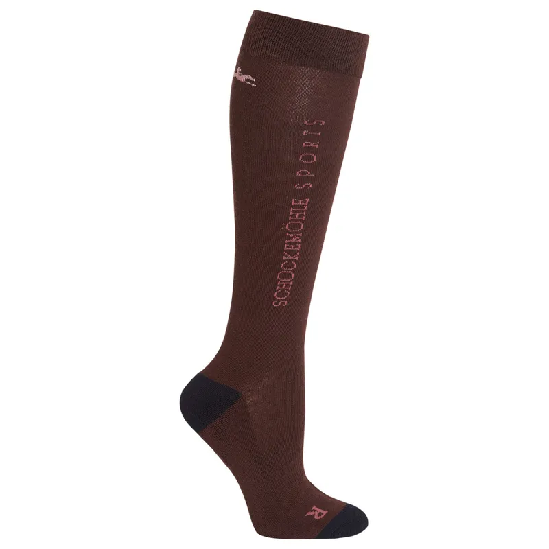 Schockemohle Sporty Winter Socks - Wine
