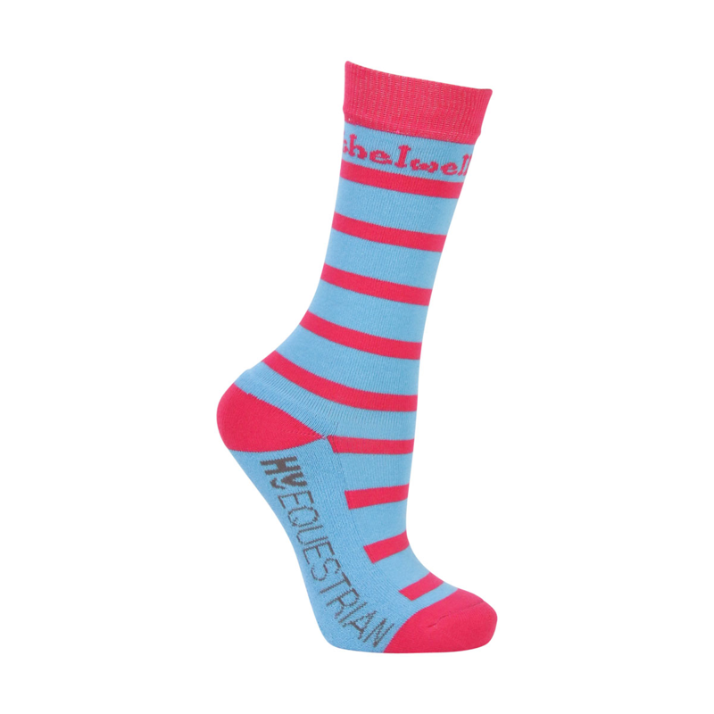 Hy Equestrian Thelwell Collection Children's All Rounder Socks - Pack of 3-2