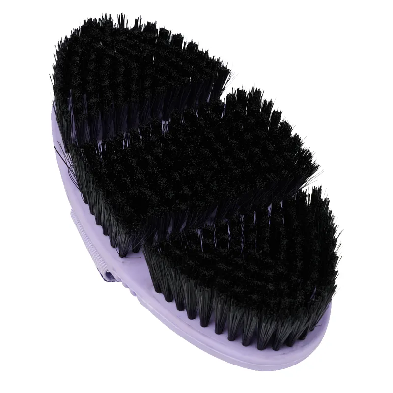 LeMieux Flexi Soft Body Brush - Wisteria-1