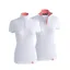 Tredstep Solo SS Competition Shirt -  White/Coral