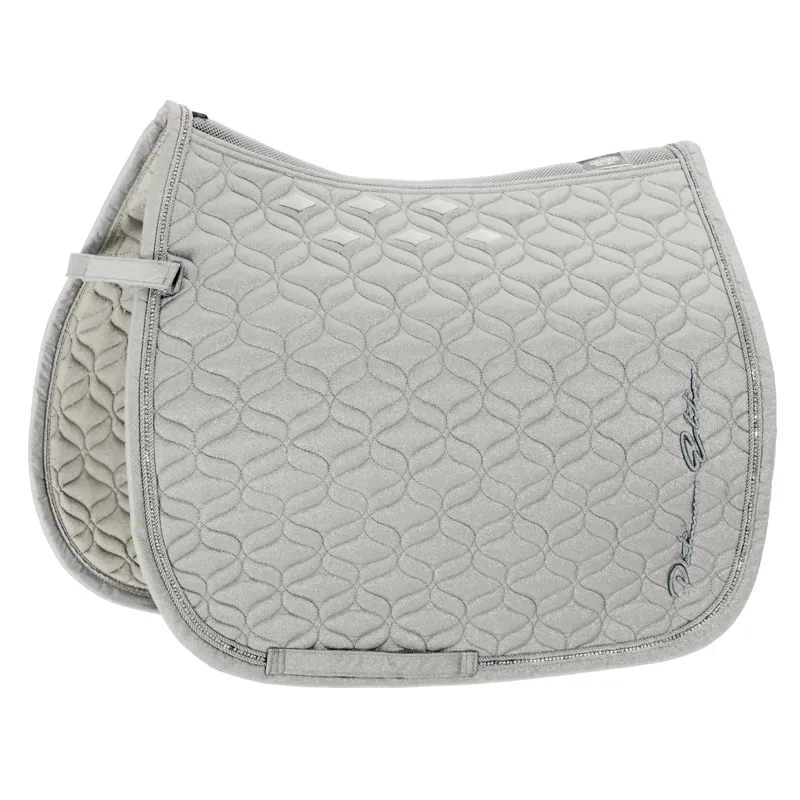 Eskadron Sparkle Dressage Saddle Cloth Platinum AW22 - Pearl Grey 