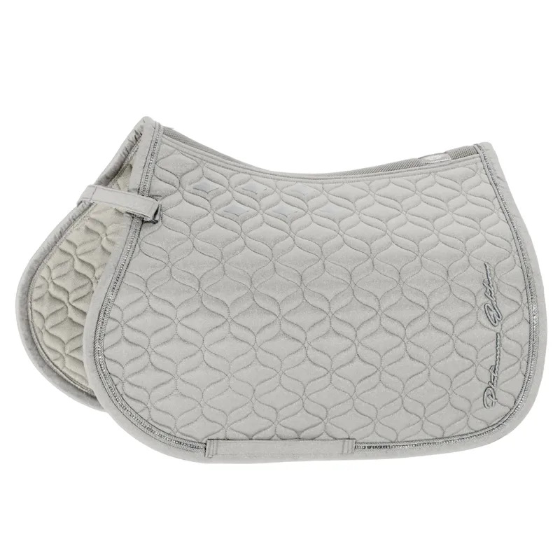 Eskadron Sparkle GP/Jump Saddle Cloth Platinum AW22 - Pearl Grey 