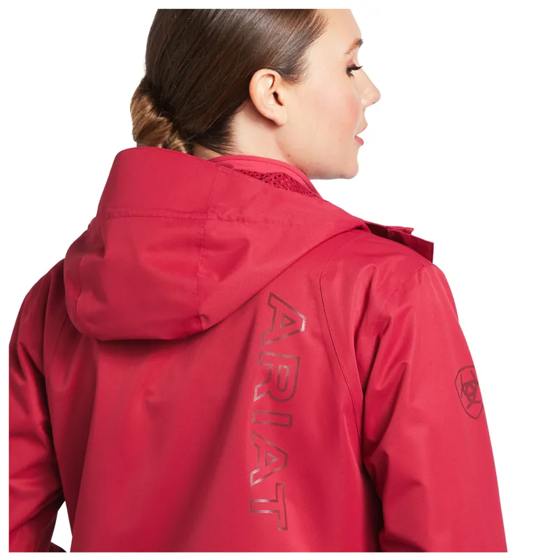 Ariat Women's Spectator Waterproof Jacket - Red Bud-2