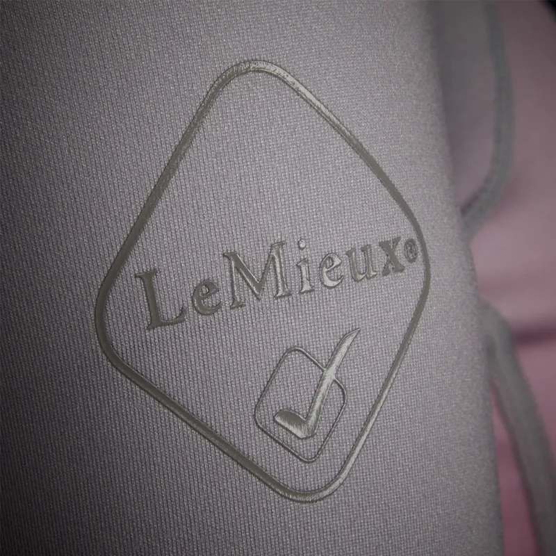 LeMieux Spectrum Young Rider Base Layer - Grey/Watermelon-2