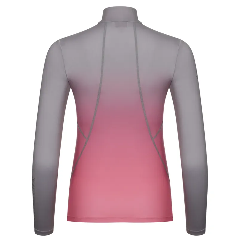 LeMieux Spectrum Young Rider Base Layer - Grey/Watermelon-1
