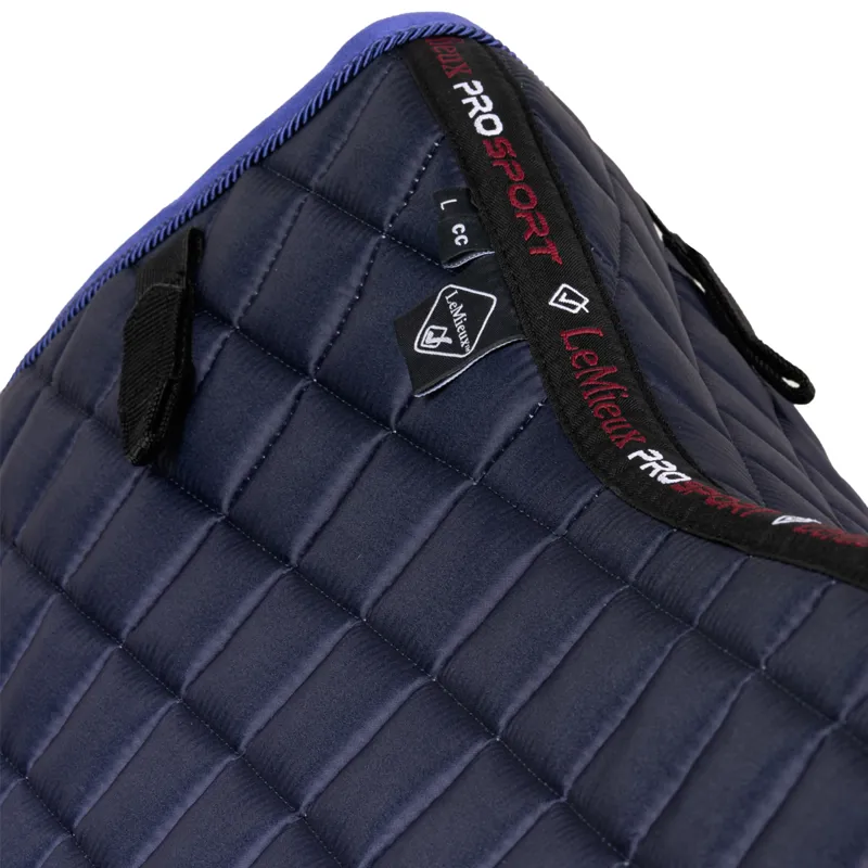 LeMieux Spectrum CC Square Pad - Navy/Bluebell-2