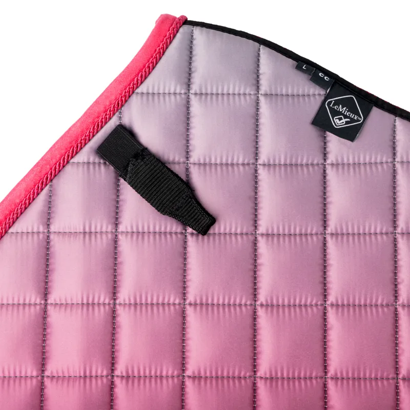 LeMieux Spectrum CC Square Pad - Grey/Watermelon-1