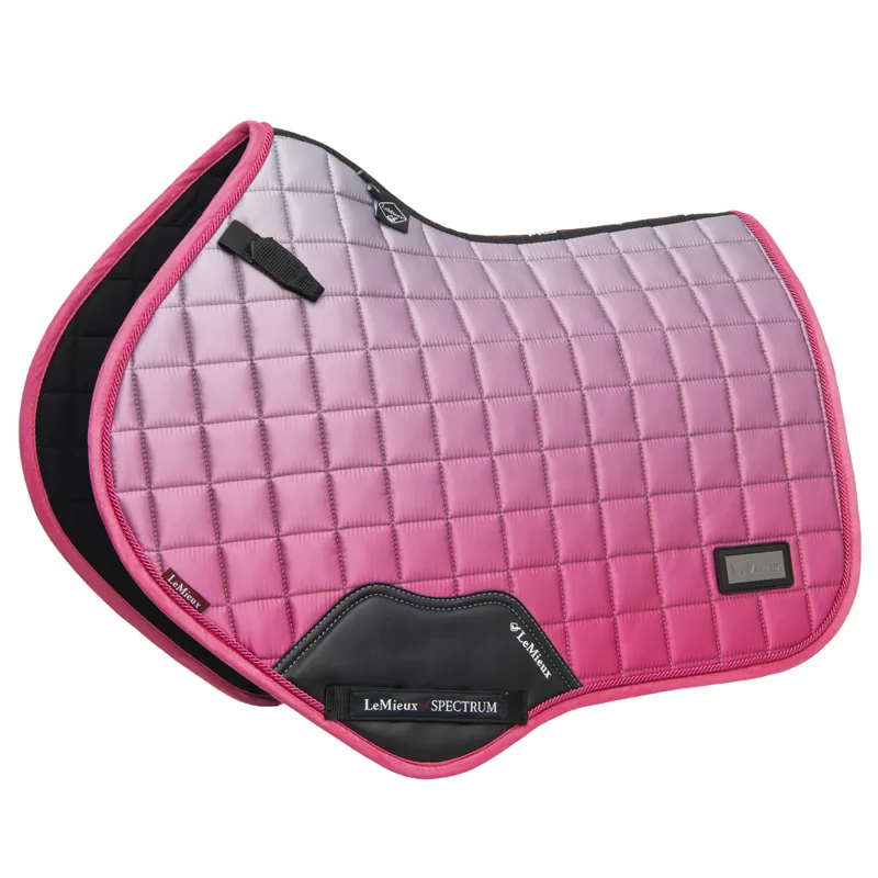 LeMieux Spectrum CC Square Pad - Grey/Watermelon