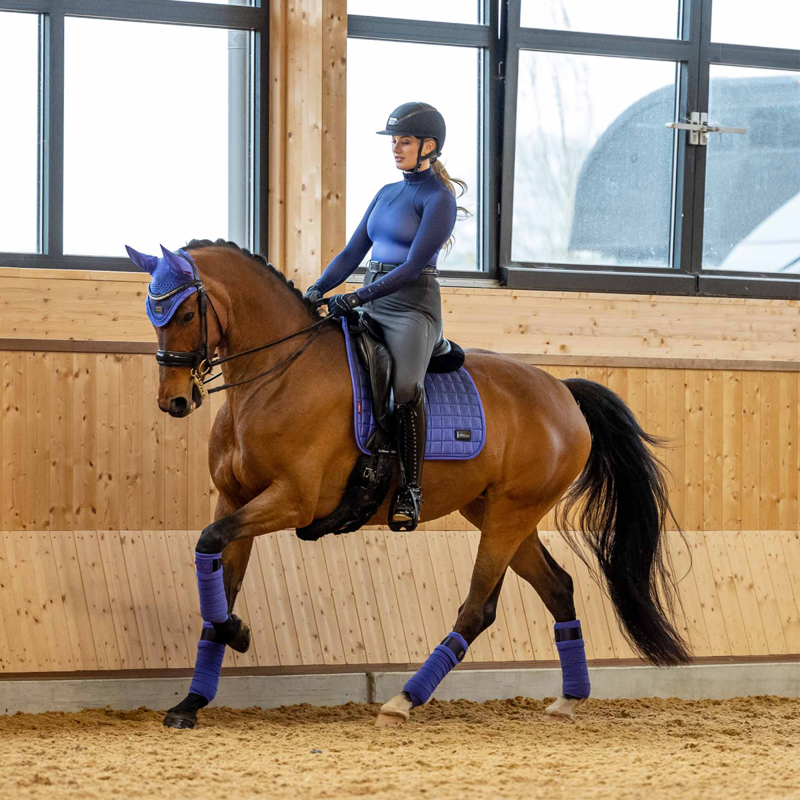 LeMieux Spectrum Dressage Square - Bluebell-3