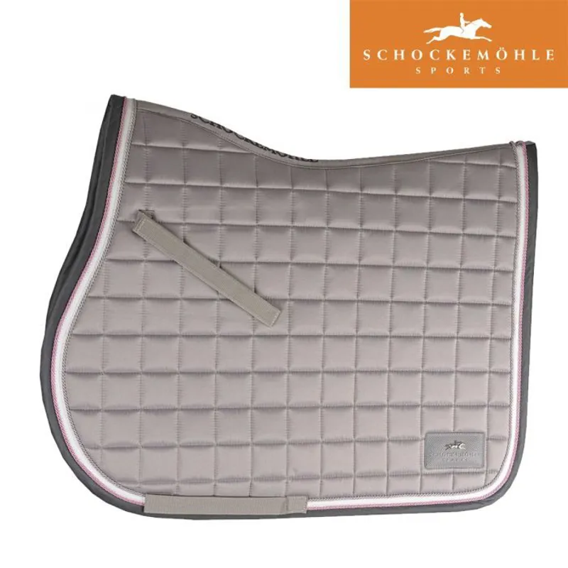 Schockemohle Spirit Pad S Style Saddlepad - Silver