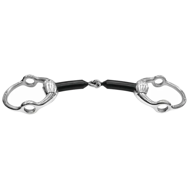 Sprenger Hard Carbon Single Joint Eggbutt Gag Bit 