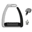 Sprenger Aero Safety Stirrups with Spikes - Silver/Black