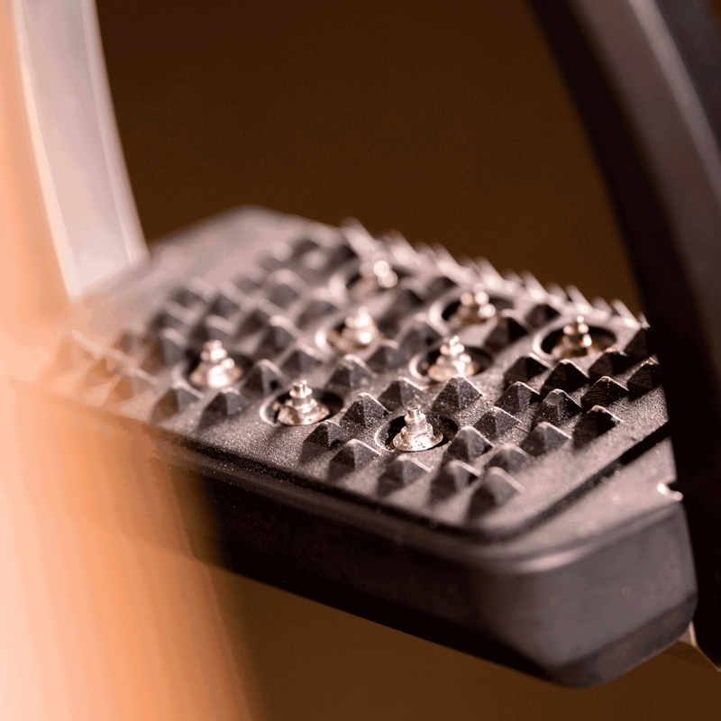 Sprenger Aero Safety Stirrup with Spikes - Black/Black-1