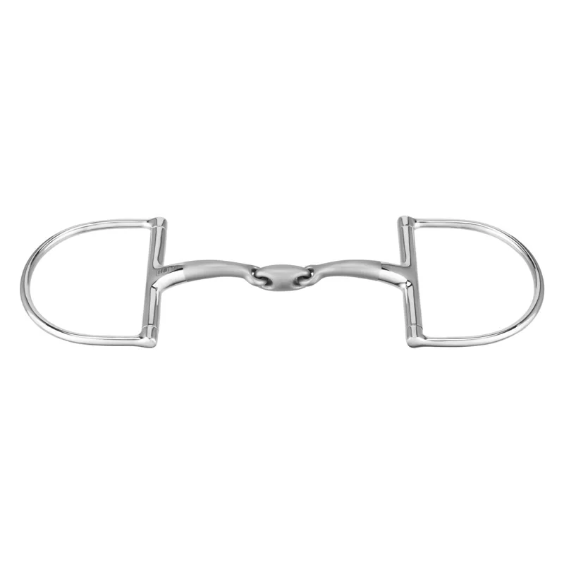 Sprenger Satinox Double Jointed D-Ring Snaffle Bit - 135mm/14mm