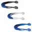 Sprenger FairRider Rounded Neck End Spurs - 20mm - Blue