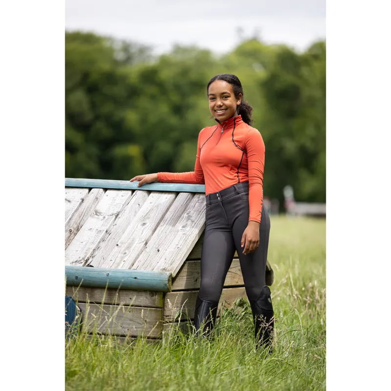 LeMieux Young Rider Breech - Liquorice-2