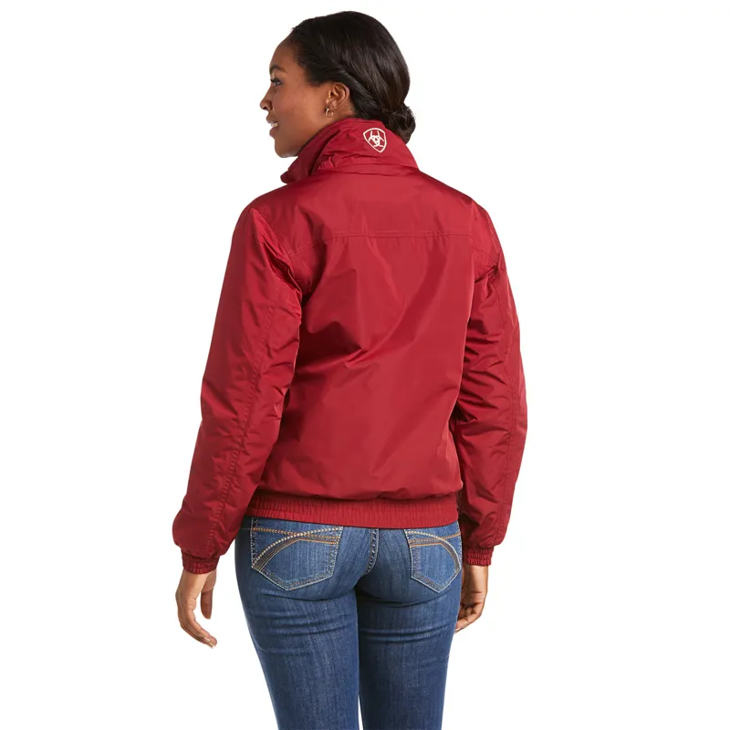 Ariat Stable Insulated Jacket - Rhubarb/Cream -1