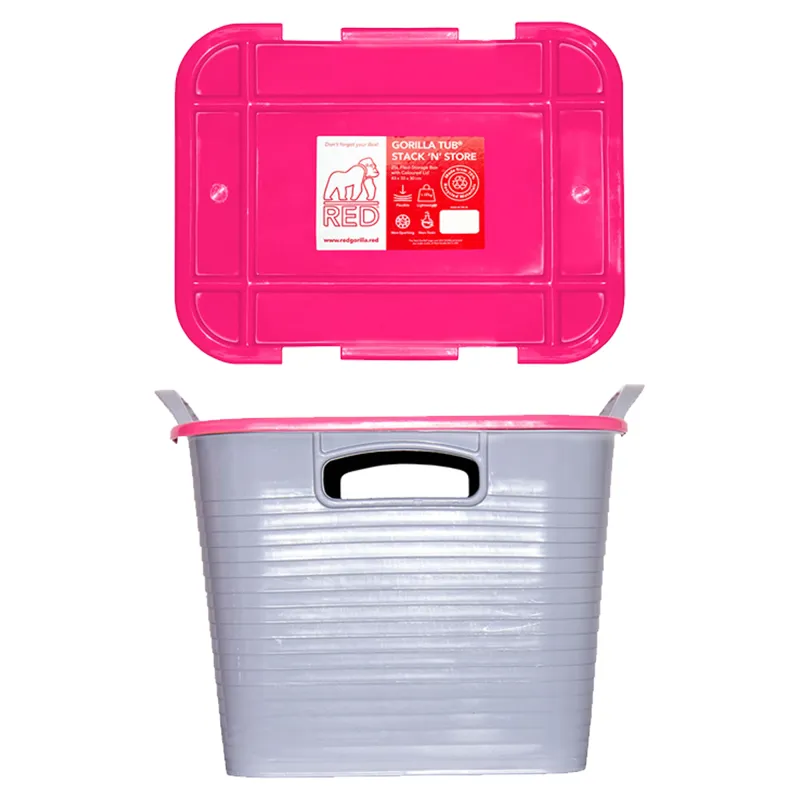 Red Gorilla 'Stack 'N' Store' Flexi Storage Box - 25L-5