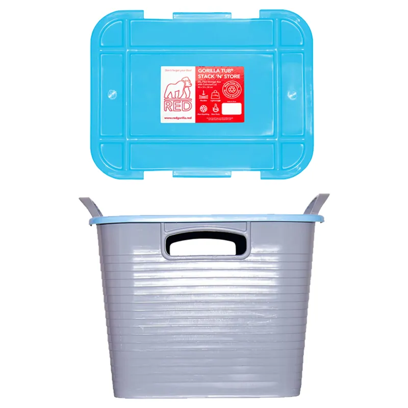 Red Gorilla 'Stack 'N' Store' Flexi Storage Box - 25L-7