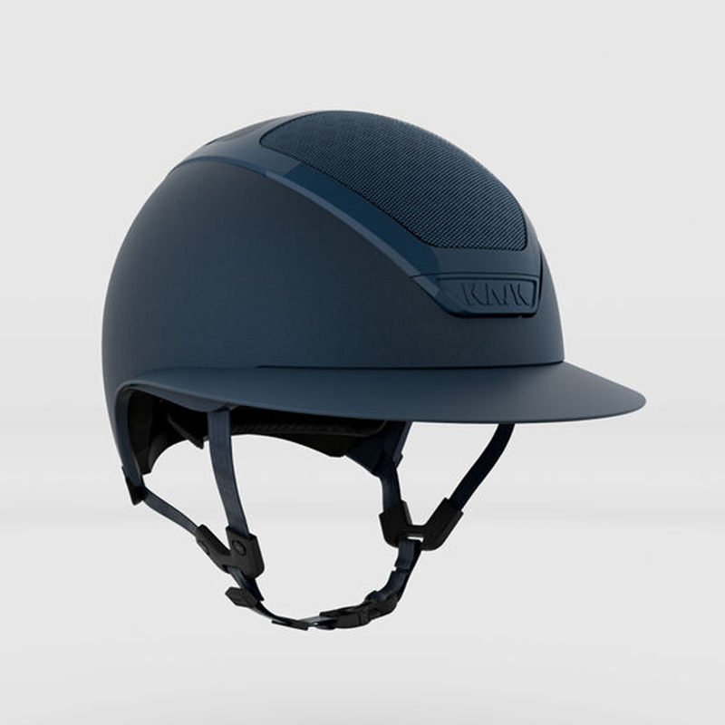 Kask Star Lady Chrome Riding Hat - Navy-1