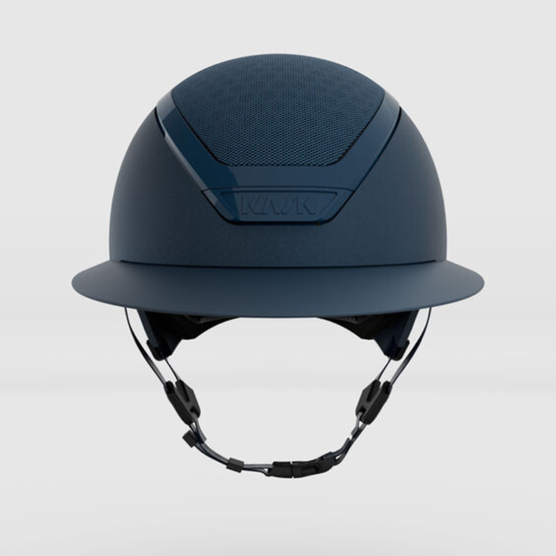 Kask Star Lady Chrome Riding Hat - Navy-2