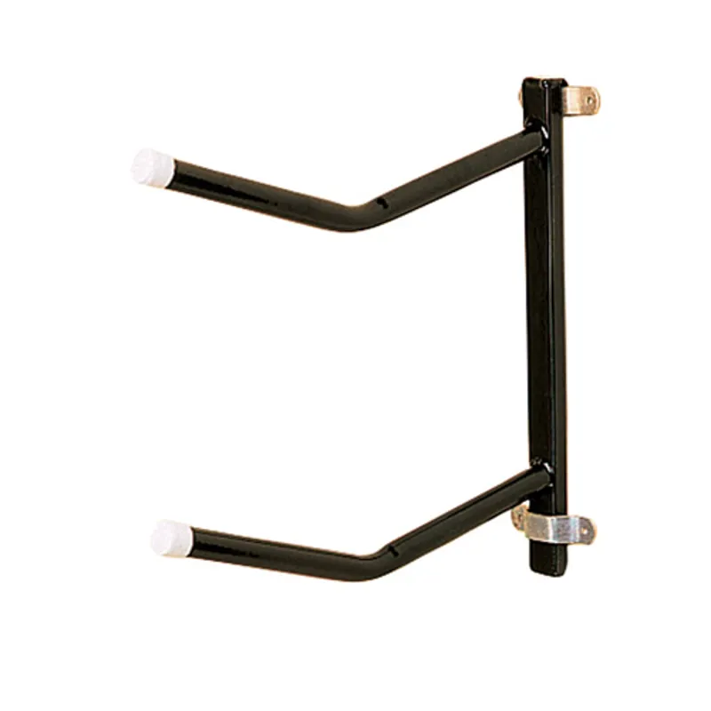 Stubbs Twin Arm Clip-On Saddle Rack in Black