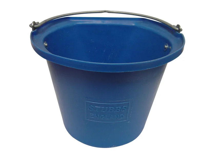 Stubbs Flat Sided Hanging Bucket 14L - Blue