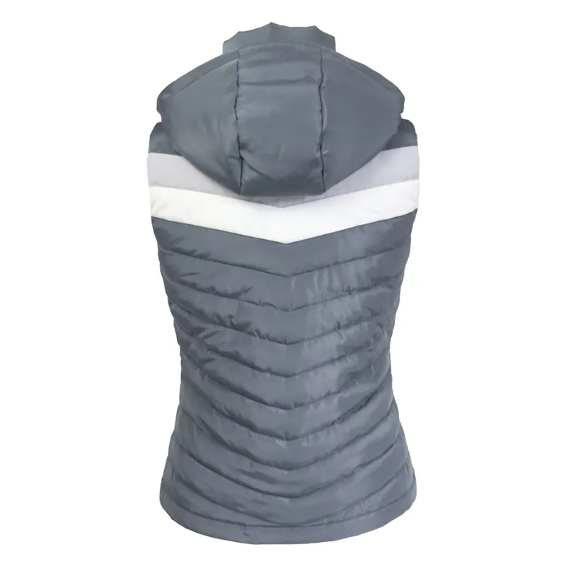 Coldstream Stichill Quilted Gilet - Grey/White/Blue-1