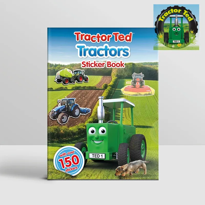 Tractor Ted Sticker Book - Tractors 