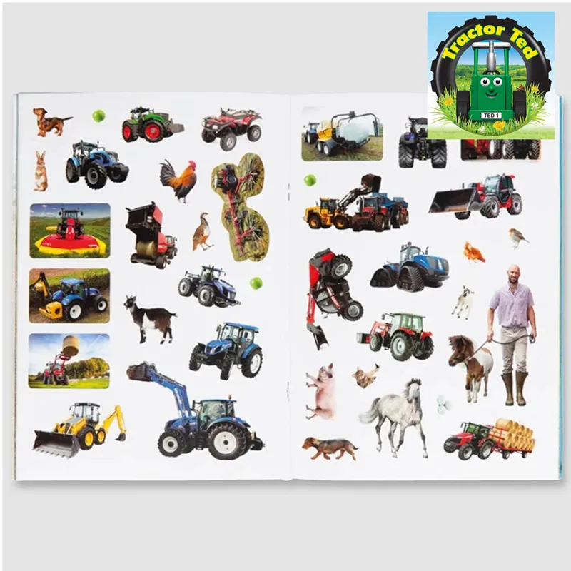 Tractor Ted Sticker Book - Tractors -3
