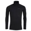 Stierna Apollo 1/2 Zip Long Sleeve Base Layer - Black