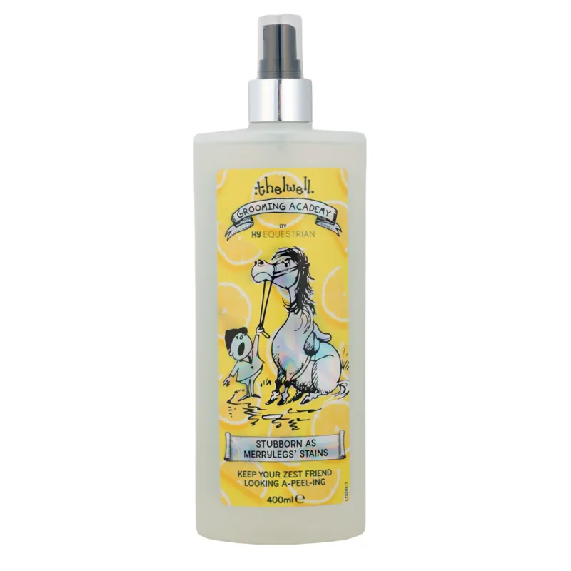 Thelwell Grooming Academy By Hy Equestrian - Stubborn As Merrylegs' Stains - 400ml
