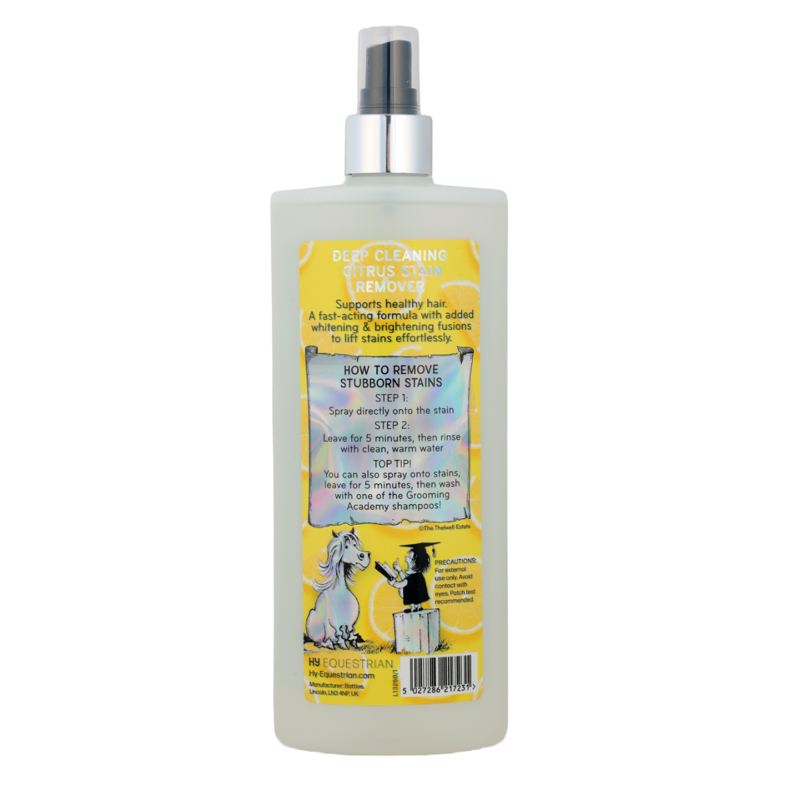 Thelwell Grooming Academy By Hy Equestrian - Stubborn As Merrylegs' Stains - 400ml-1