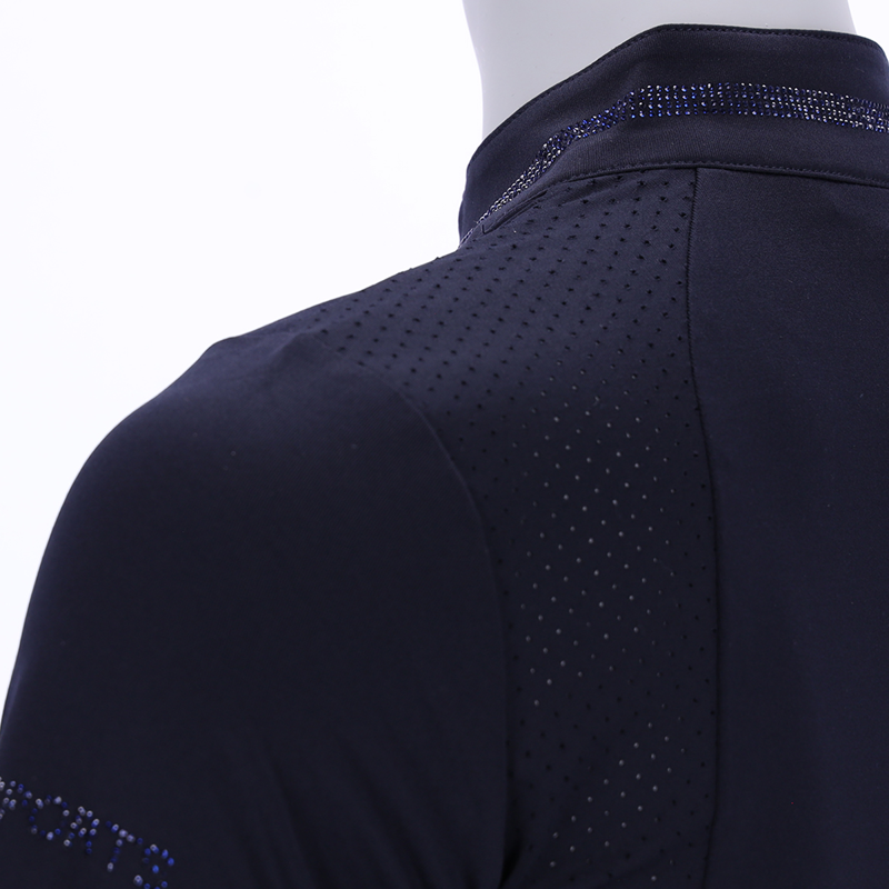 Schockemohle Summer Page Style Ladies Functional Shirt - Night-3