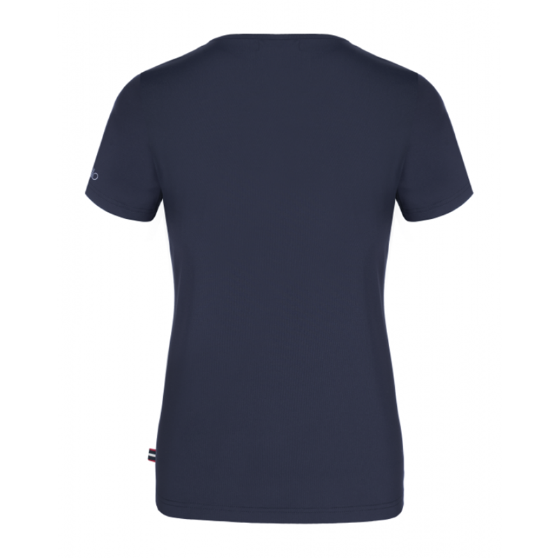 Cavallo Sunna Round Neck T-Shirt - Dark Blue-1