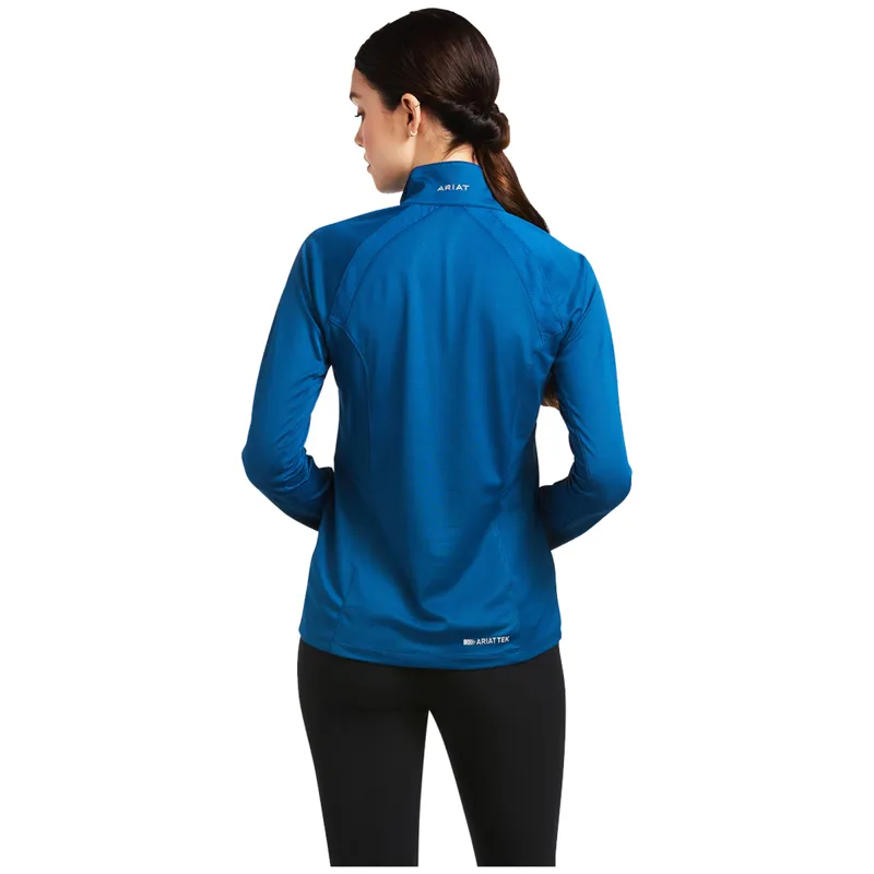 Ariat Women's Sunstopper 2.0 Base Layer - Blue Opal-1