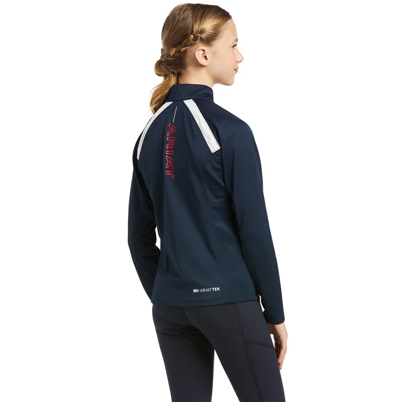 Ariat Youth Sunstopper 2.0 1/4 Zip Baselayer - Team-1